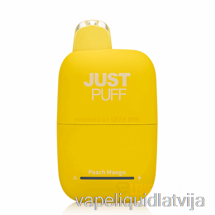 Justpuff 6000 Vienreizējās Lietošanas Persiku Mango Vape šķidrums